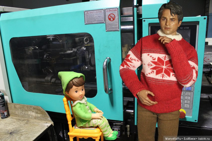 Дед Мороз и эльфы. Литейный цех (фото 5)