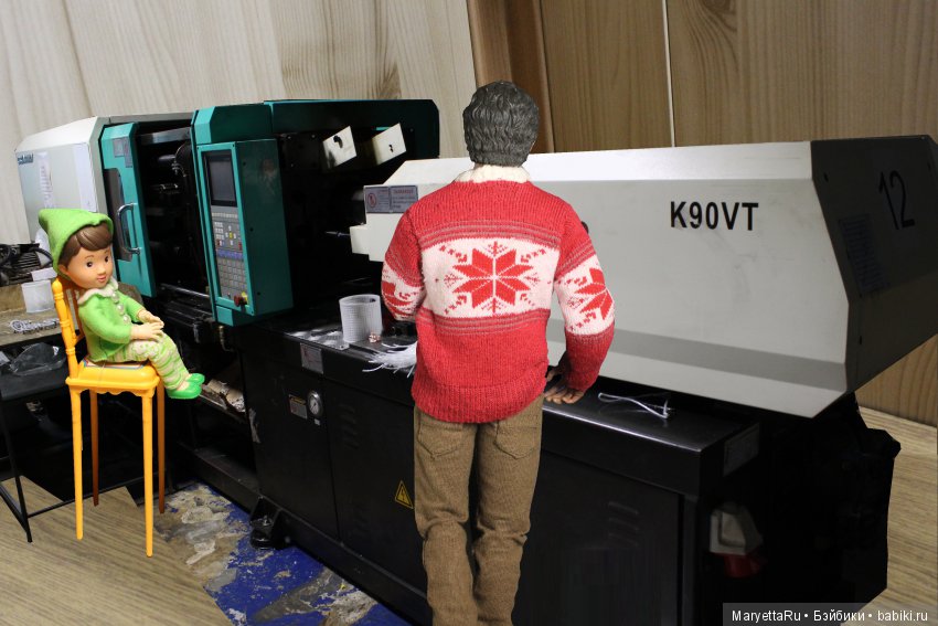 Дед Мороз и эльфы. Литейный цех (фото 2)