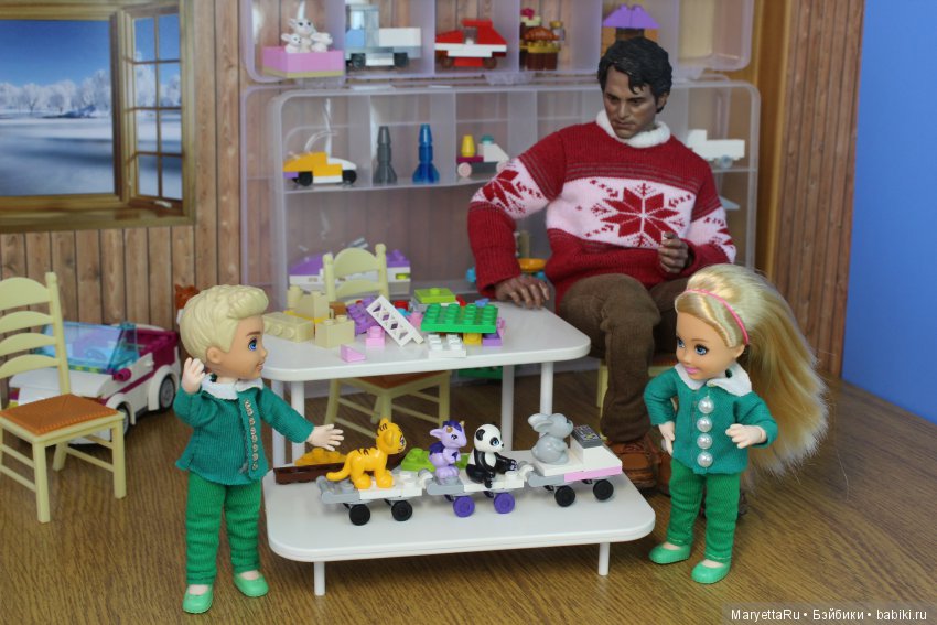 Дед Мороз и эльфы. Конструкторный цех