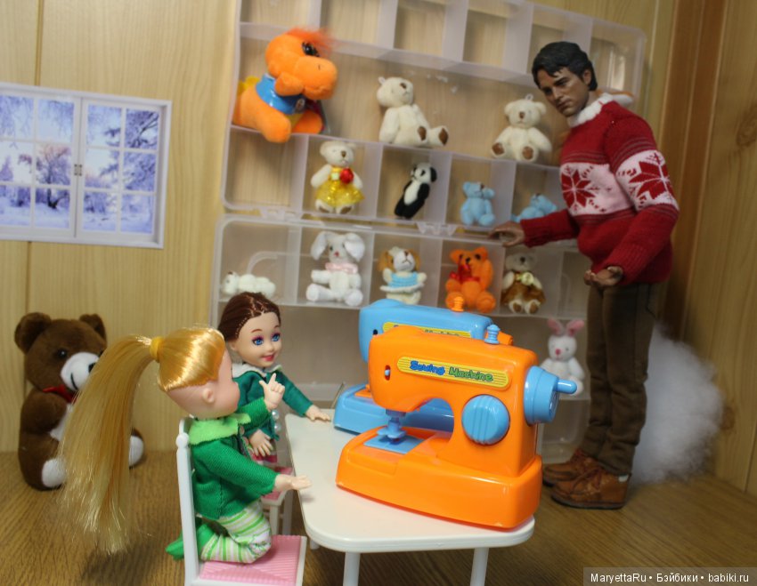 Дед Мороз и эльфы. Плюшевый цех (фото 5)