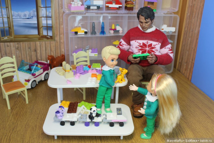 Дед Мороз и эльфы. Конструкторный цех