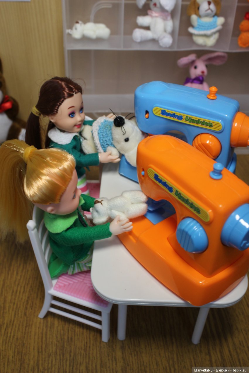 Дед Мороз и эльфы. Плюшевый цех (фото 8)