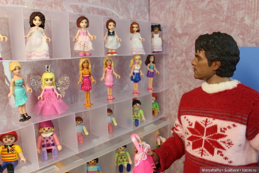 Дед Мороз и эльфы. Кукольный цех