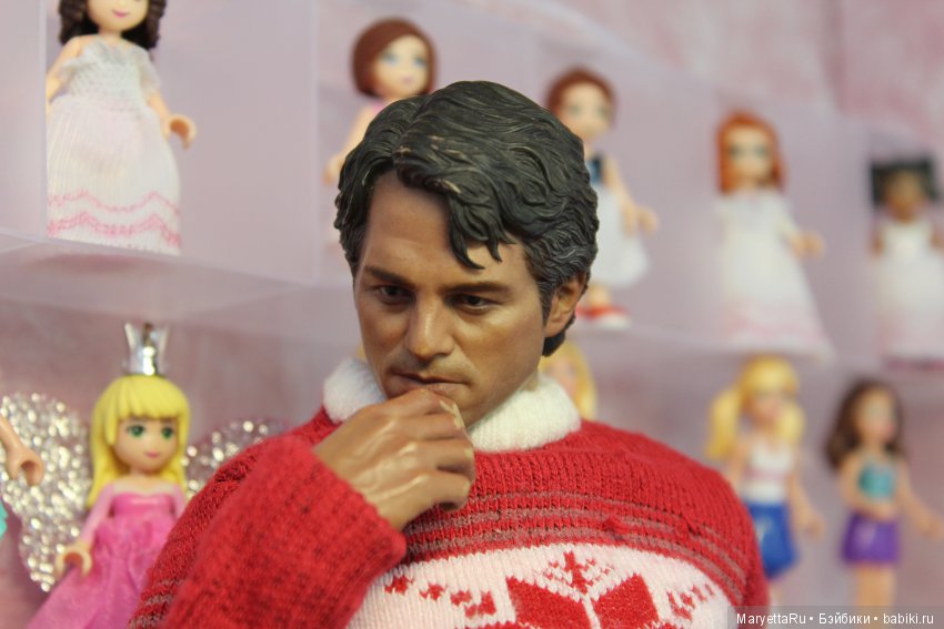 Дед Мороз и эльфы. Кукольный цех