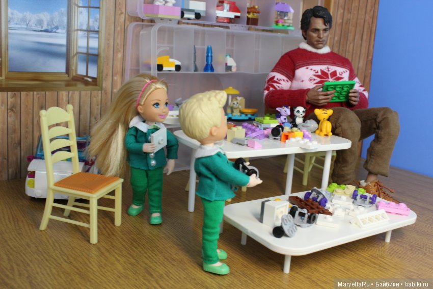 Дед Мороз и эльфы. Конструкторный цех