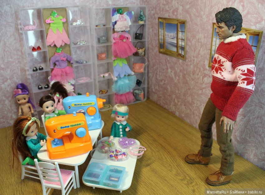 Дед Мороз и эльфы. Швейный цех (фото 3)