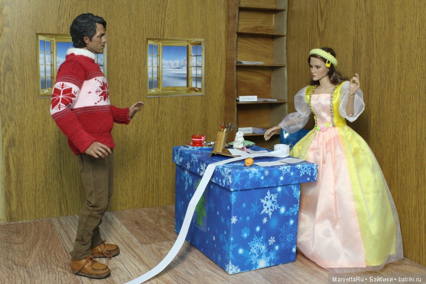 Дед Мороз и эльфы. Швейный цех