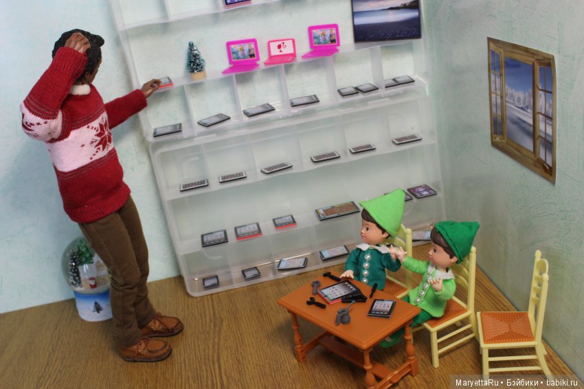 Дед Мороз и эльфы. Гаджетный цех