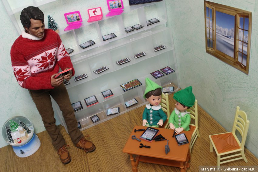 Дед Мороз и эльфы. Гаджетный цех (фото 6)