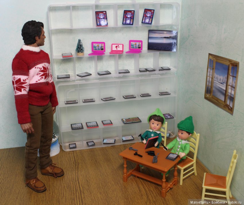 Дед Мороз и эльфы. Гаджетный цех