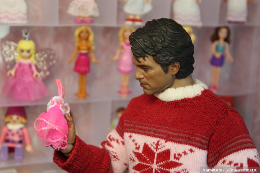 Дед Мороз и эльфы. Кукольный цех