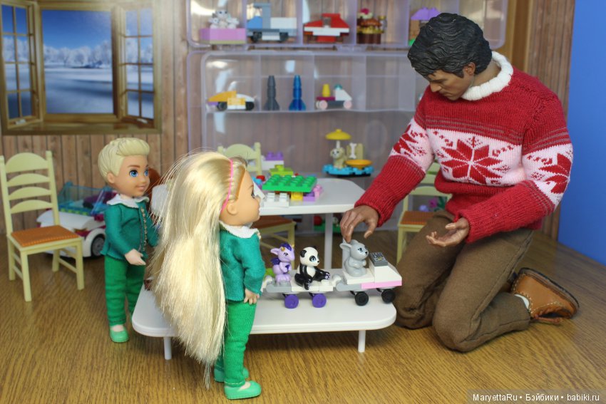 Дед Мороз и эльфы. Конструкторный цех