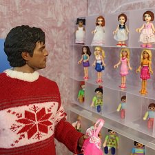 Дед Мороз и эльфы. Кукольный цех