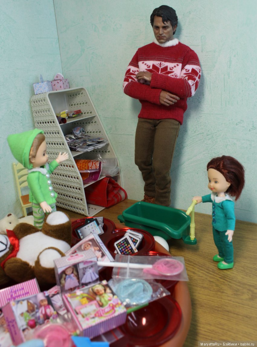 Дед Мороз и эльфы. Упаковочный цех (фото 10)