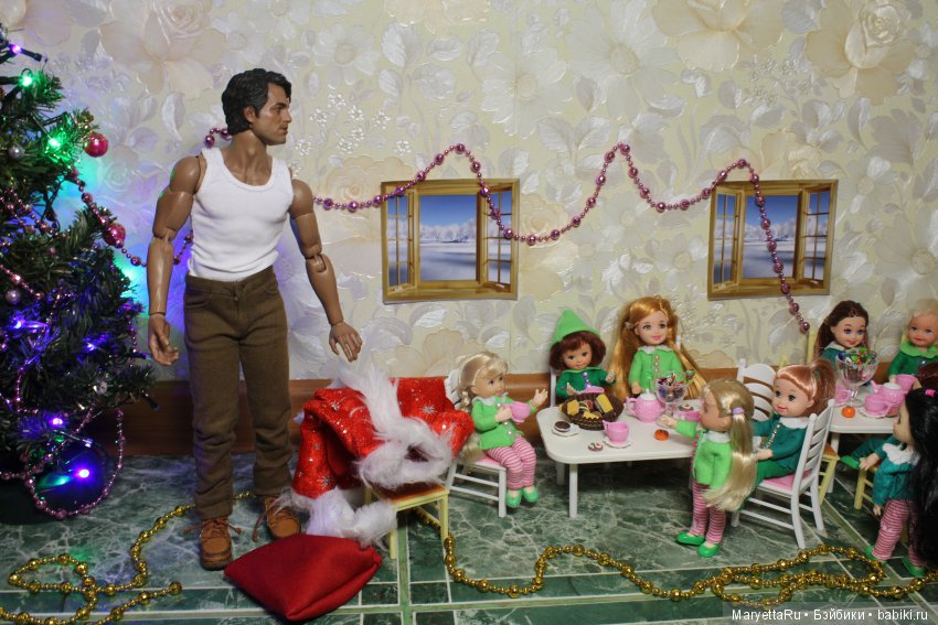 Дед Мороз и эльфы. День Х