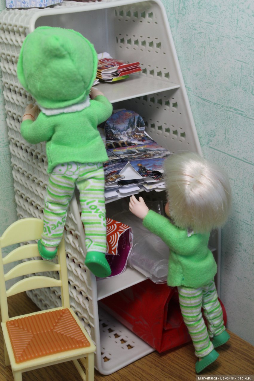 Дед Мороз и эльфы. Упаковочный цех