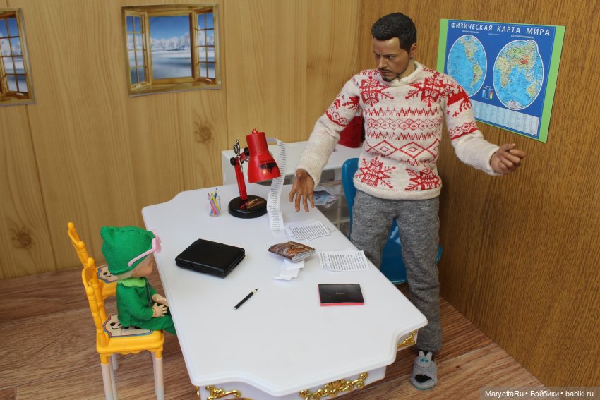 Дед Мороз и "Э.Л.Ь.Ф.ы". Чуланчик идей в слезах от него