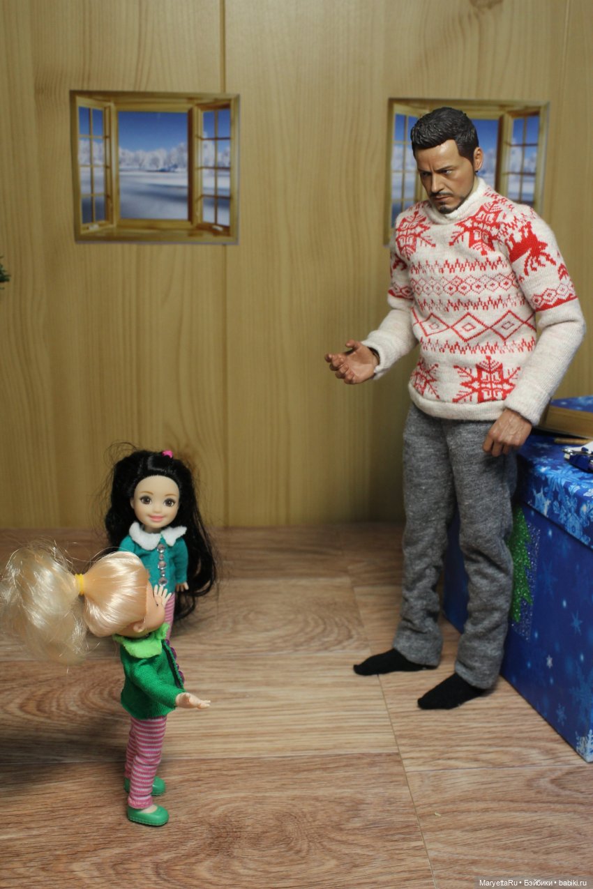 Дед Мороз и "Э.Л.Ь.Ф.ы". Он знает, что ему надо