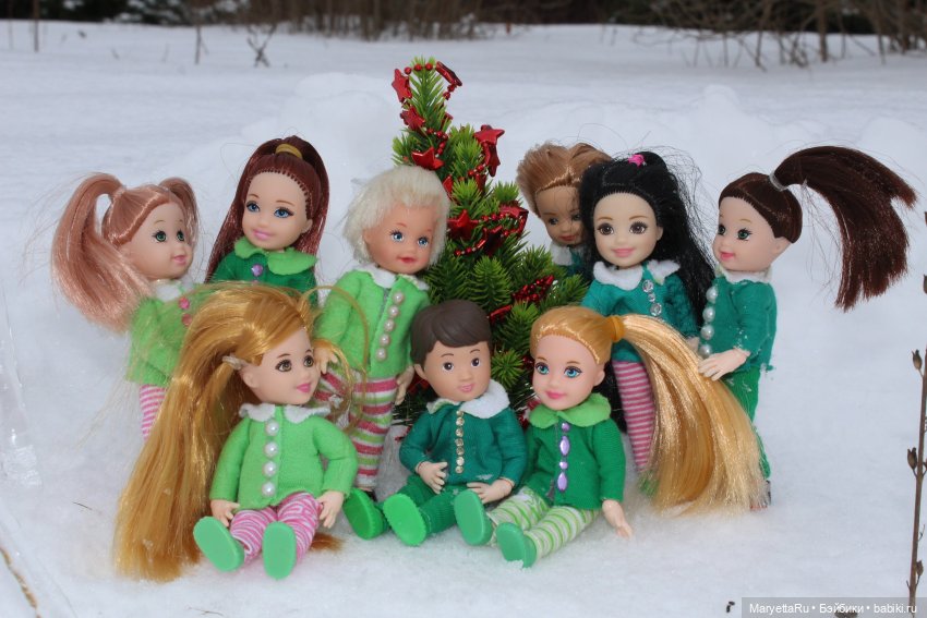 Дед Мороз и "Э.Л.Ь.Ф.ы". Он пришёл