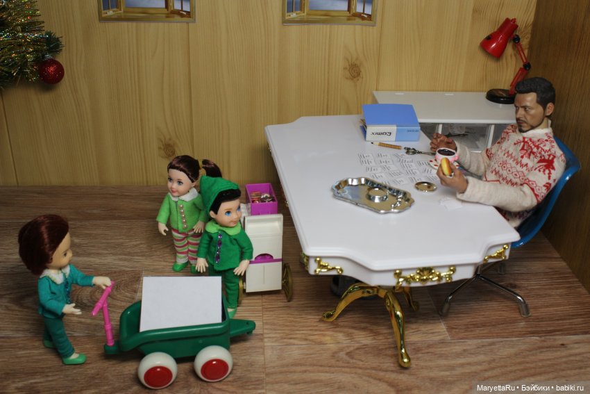 Дед Мороз и "Э.Л.Ь.Ф.ы". Он вас запомнил