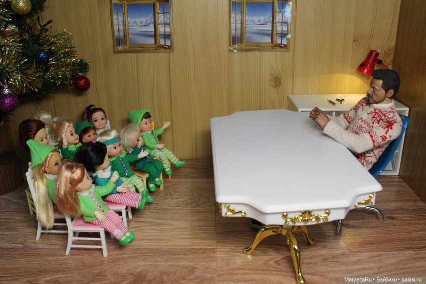 Дед Мороз и "Э.Л.Ь.Ф.ы". Сейчас он разберётся во всём