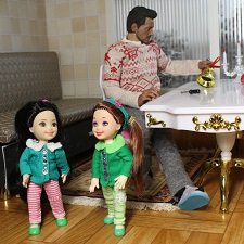 Дед Мороз и "Э.Л.Ь.Ф.ы". Он знает, кто вы