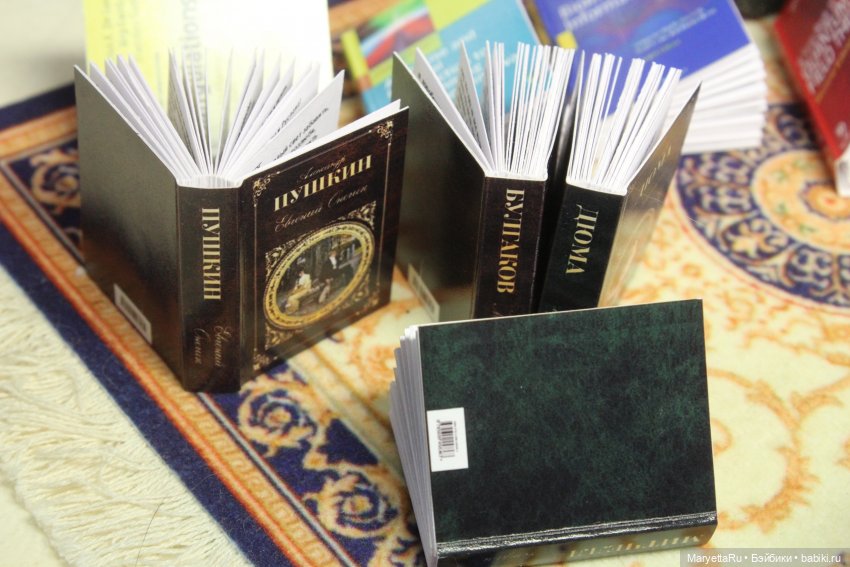 Книги: художественные и научные размером 1/6
