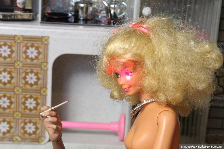 В объятиях силиконовой бабы