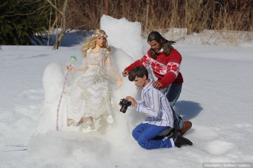 Богиня и снежный трон — Кукольные фотоистории и сериалы: комиксы