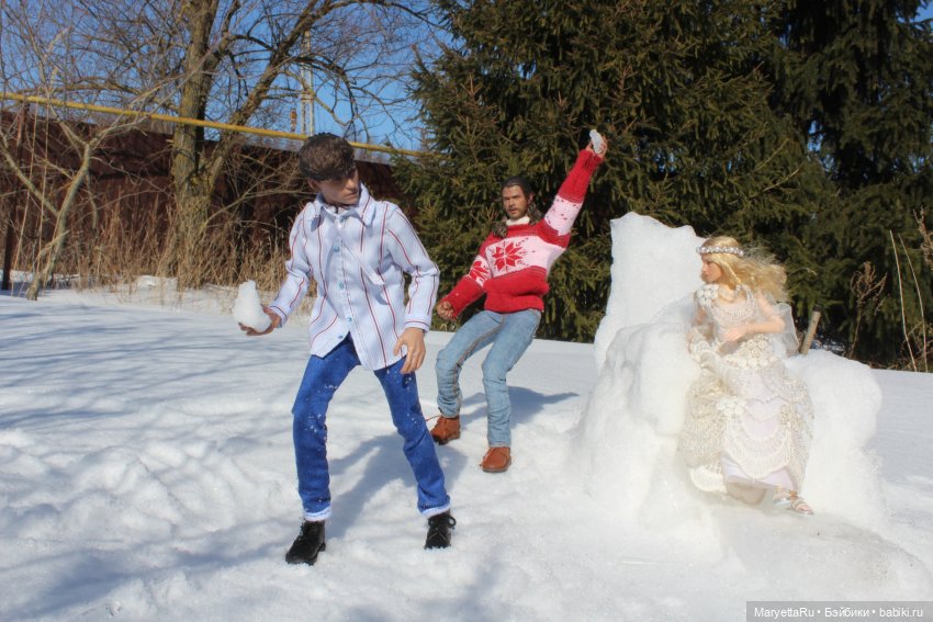 Богиня и снежный трон — Кукольные фотоистории и сериалы: комиксы