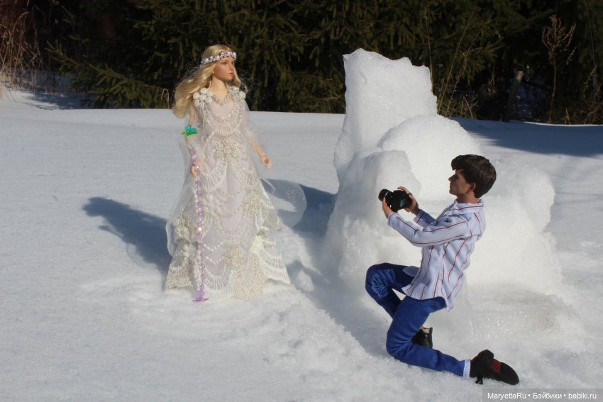 Богиня и снежный трон — Кукольные фотоистории и сериалы: комиксы