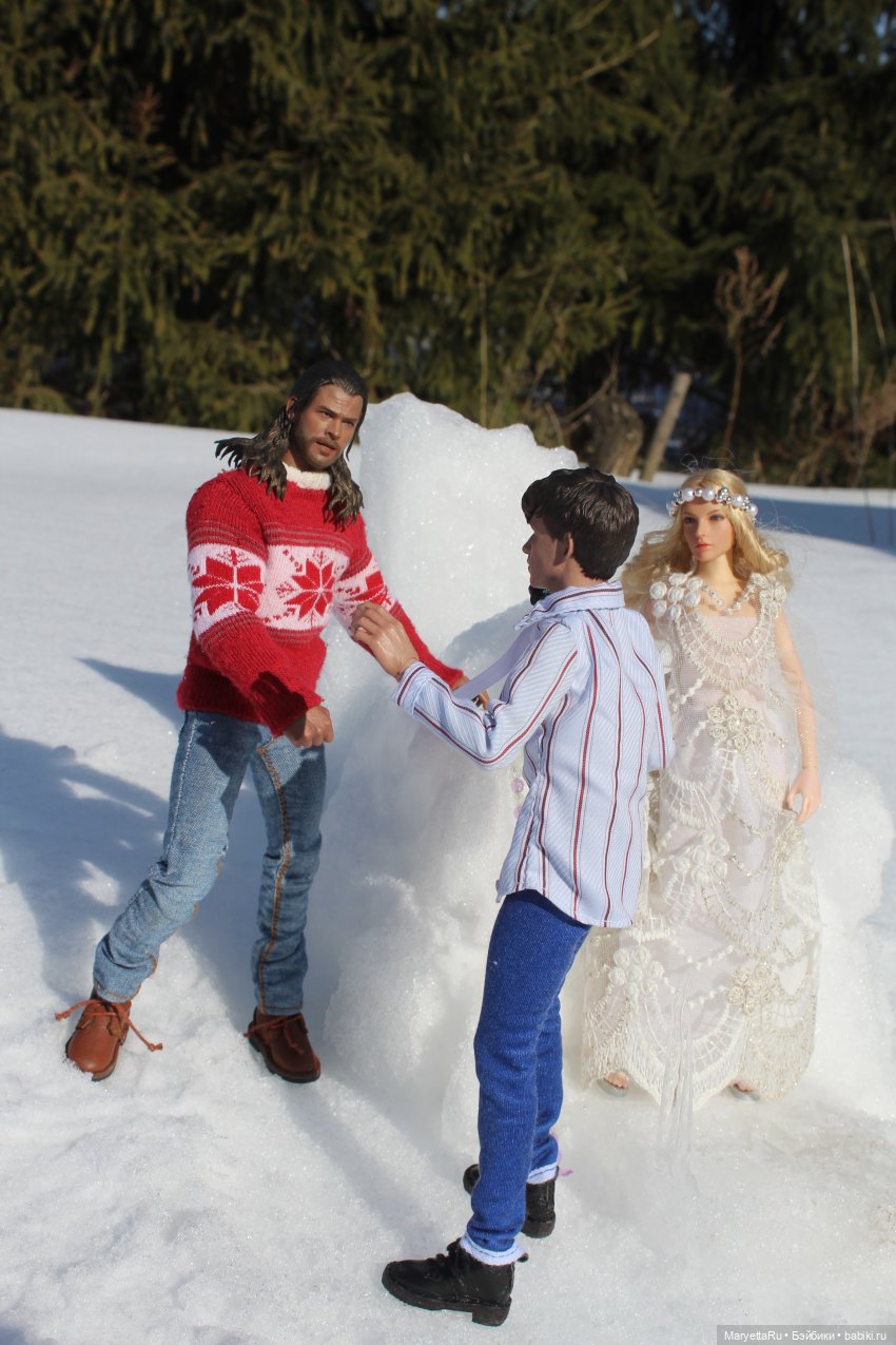 Богиня и снежный трон — Кукольные фотоистории и сериалы: комиксы