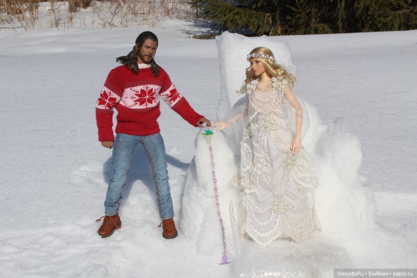 Богиня и снежный трон — Кукольные фотоистории и сериалы: комиксы