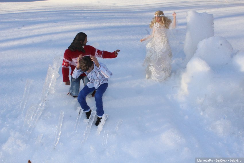 Богиня и снежный трон — Кукольные фотоистории и сериалы: комиксы