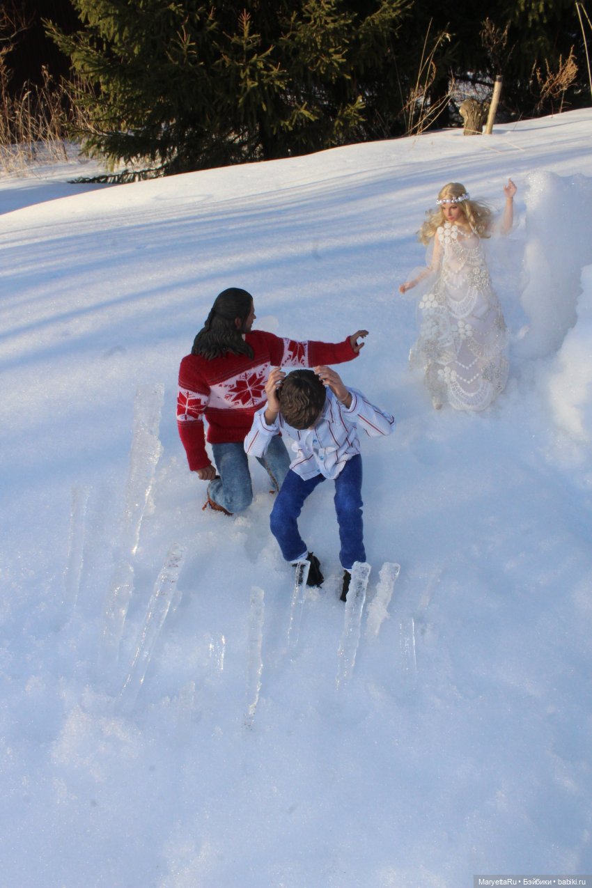 Богиня и снежный трон — Кукольные фотоистории и сериалы: комиксы