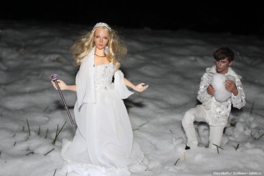 Их снежная баба — Кукольные фотоистории и сериалы: комиксы (фото 9)