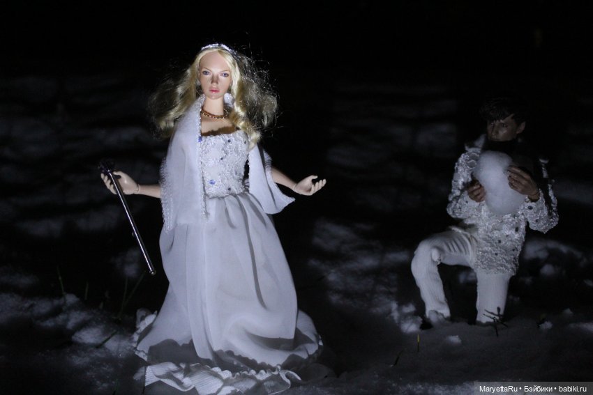 Их снежная баба — Кукольные фотоистории и сериалы: комиксы (фото 10)