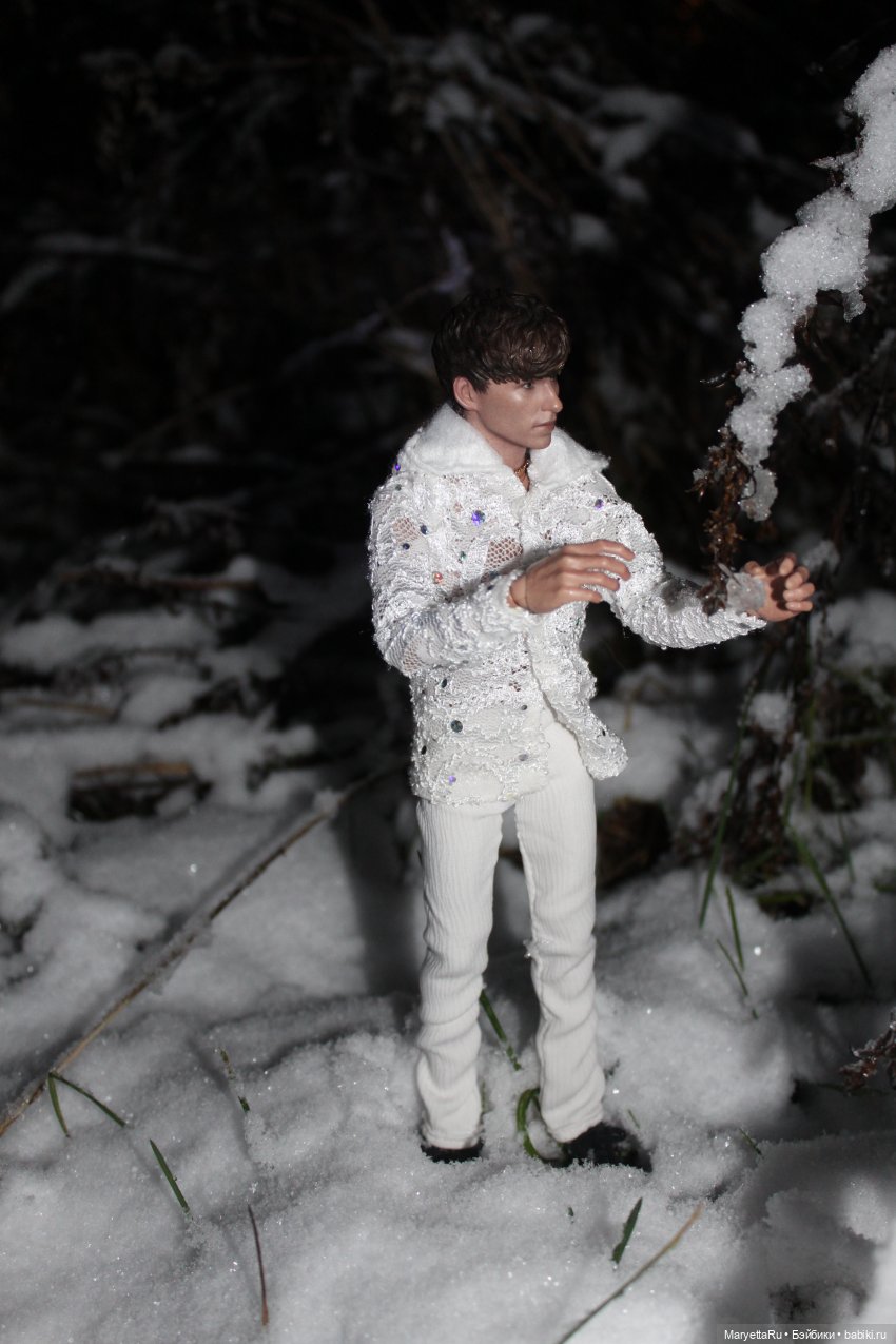 Их снежная баба — Кукольные фотоистории и сериалы: комиксы