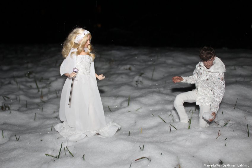 Их снежная баба — Кукольные фотоистории и сериалы: комиксы (фото 3)