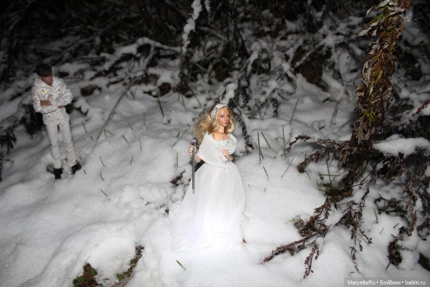 Их снежная баба — Кукольные фотоистории и сериалы: комиксы