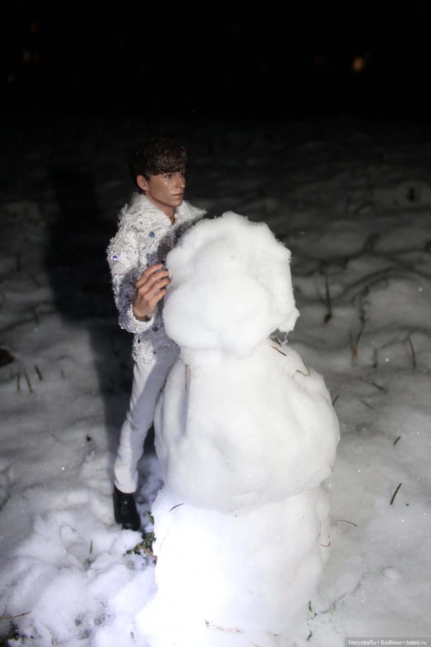 Их снежная баба — Кукольные фотоистории и сериалы: комиксы