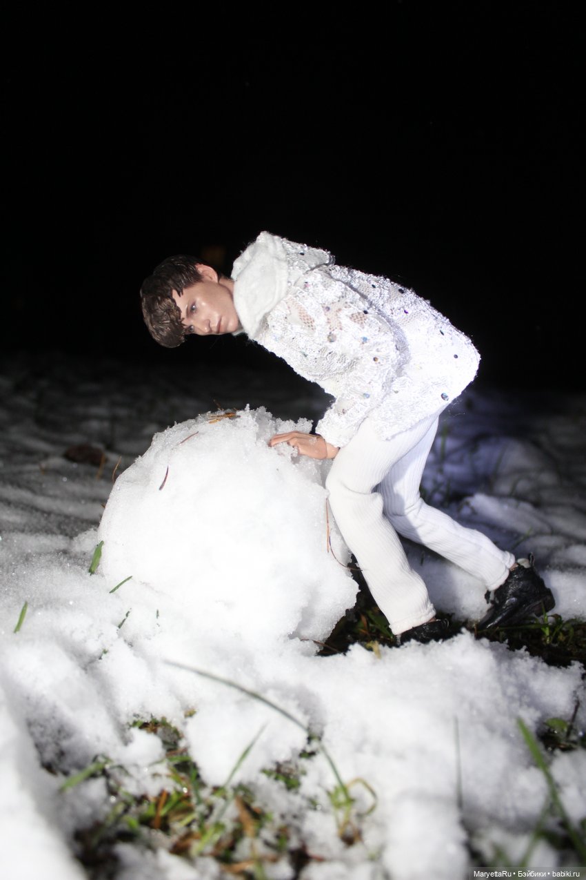 Их снежная баба — Кукольные фотоистории и сериалы: комиксы