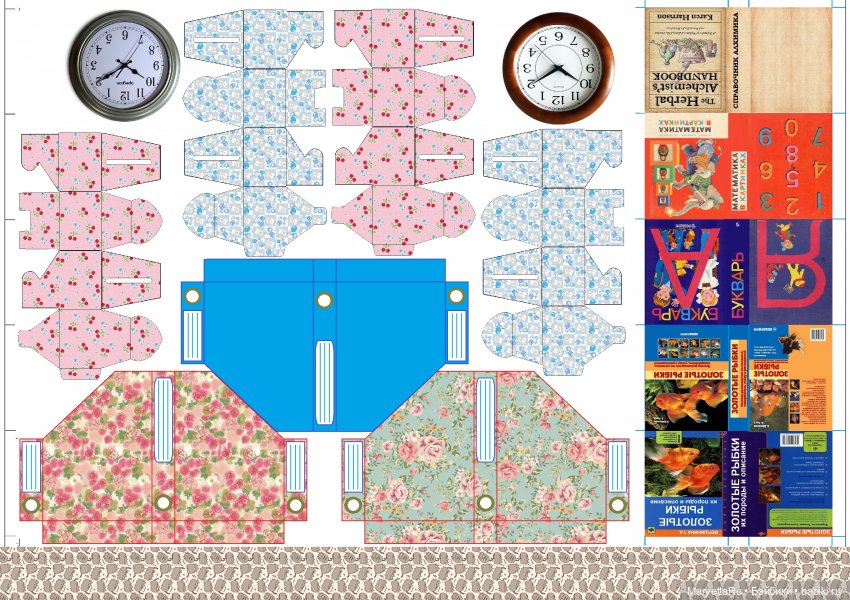 Как я клею мини-книги — Создание миниатюры: МК (фото 4)