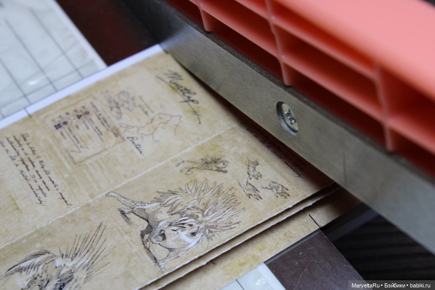 Как я клею мини-книги — Создание миниатюры: МК