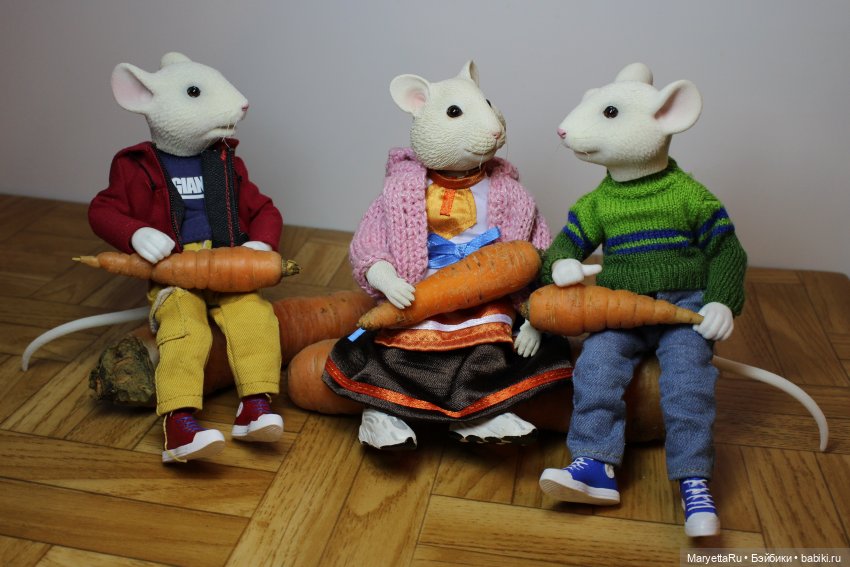 Мышата приехали — Коллекционные экшн