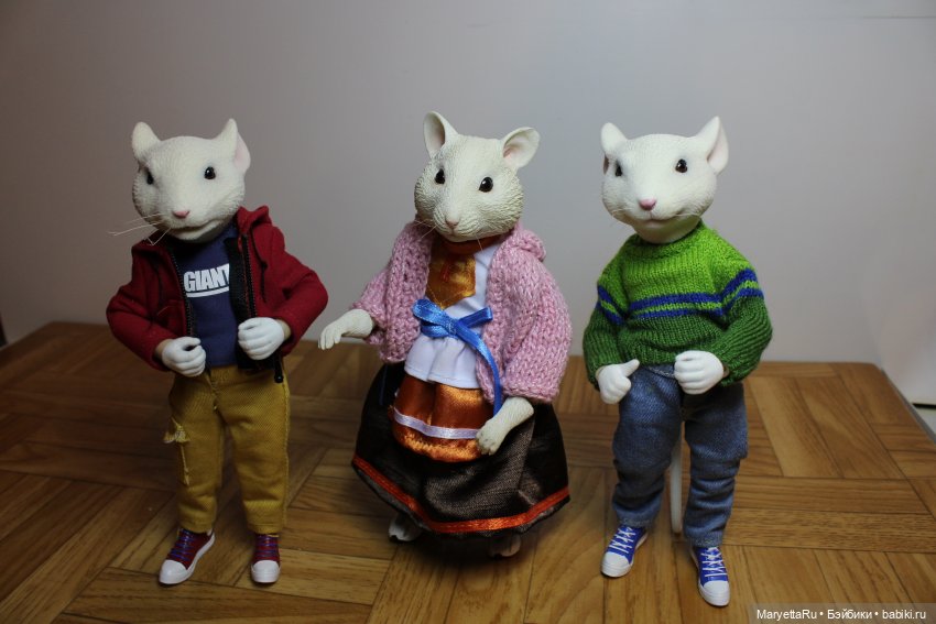 Мышата приехали — Коллекционные экшн