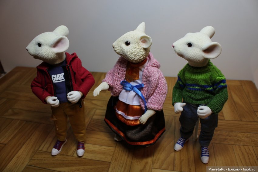 Мышата приехали — Коллекционные экшн