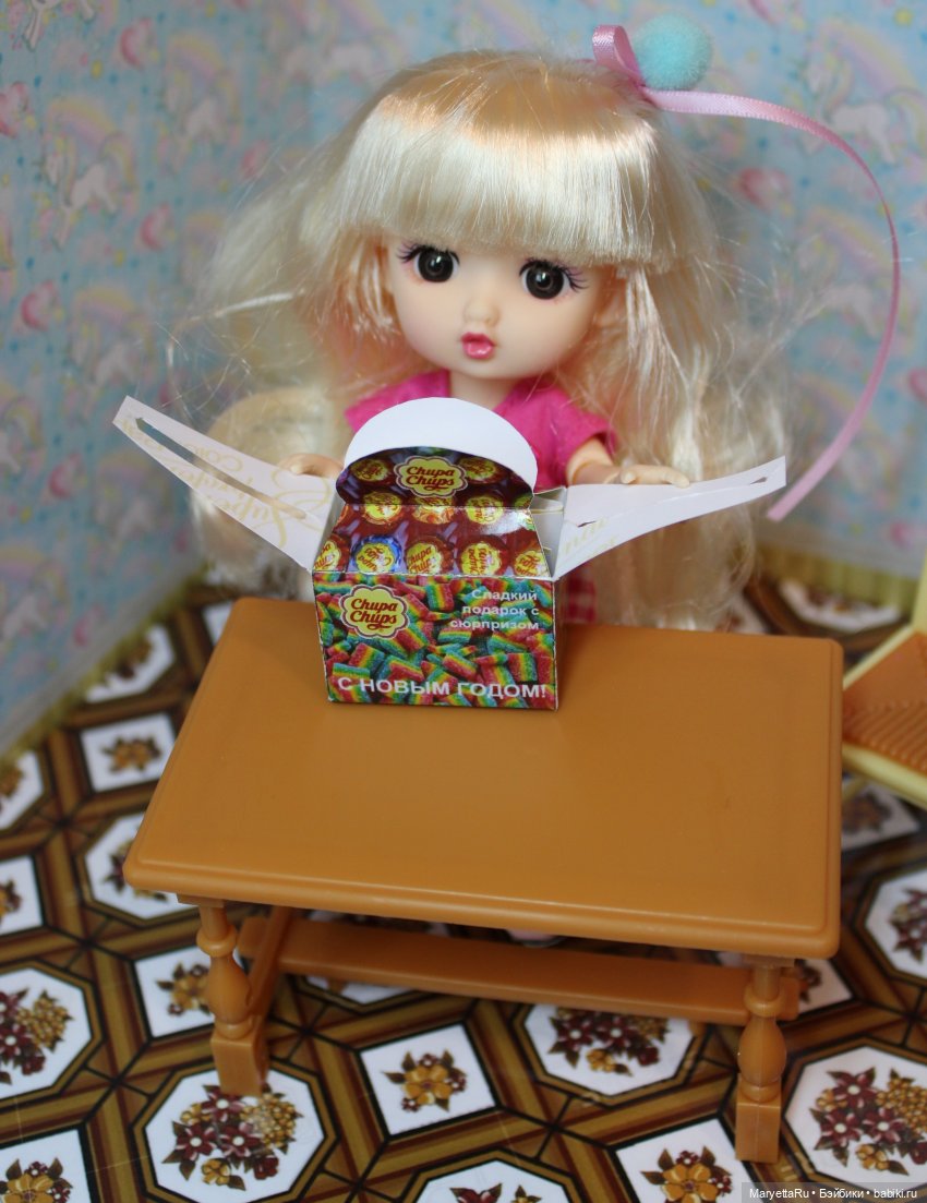 Кукольный сладкий подарок «Чупа-чупс» (фото 4)
