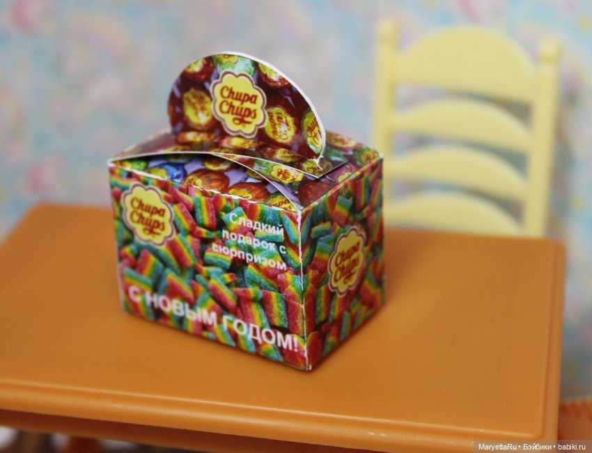 Кукольный сладкий подарок «Чупа-чупс» (фото 2)