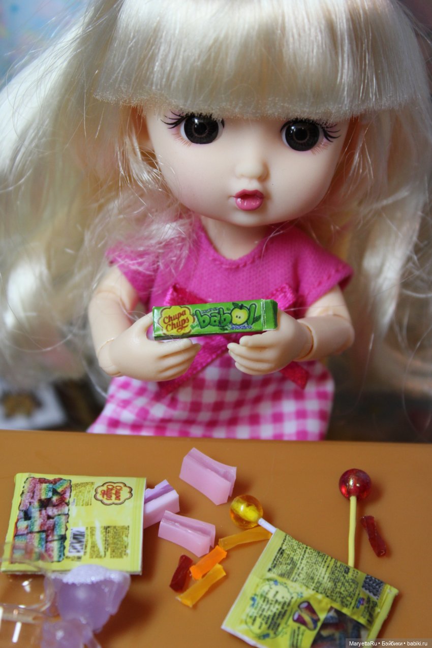 Кукольный сладкий подарок «Чупа-чупс»